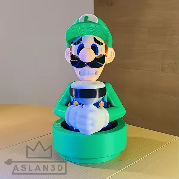 Luigi’s Mansion - Múltiples partes (3MF)