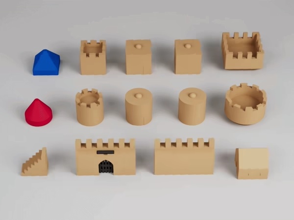 Modular Castle Builder | Create & 3D Print Your Own Castles!-3