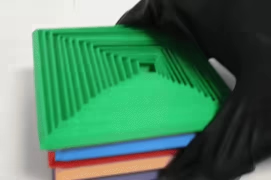 Square Super-Fidget (Print-In-Place)