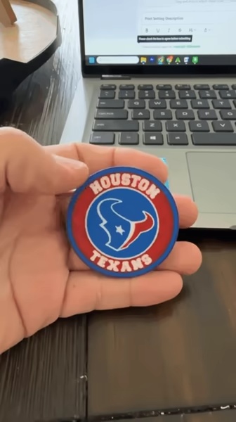 Texans Backpack clip