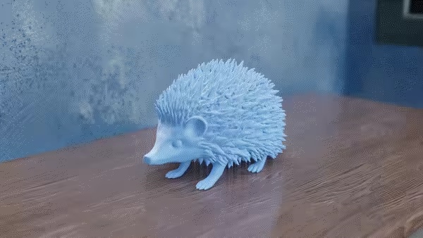 Low Poly Hedgehog