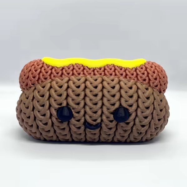 Knitted Hotdog