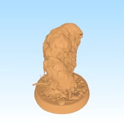 Mud Golem for tabletop game