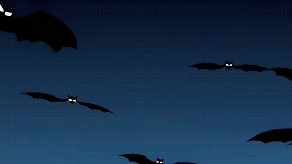Flying Bats – Halloween Wall & Window Decorations