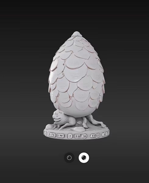 Oeuf de dragon - Game of Thrones-0