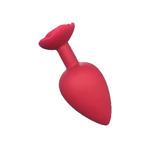 Plug Anal Fofo Flor Tesão Provocante Sexual Anus-0