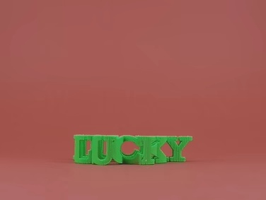 Text Flip - Lucky-0