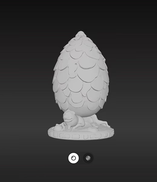 Oeuf de dragon - Game of Thrones-1