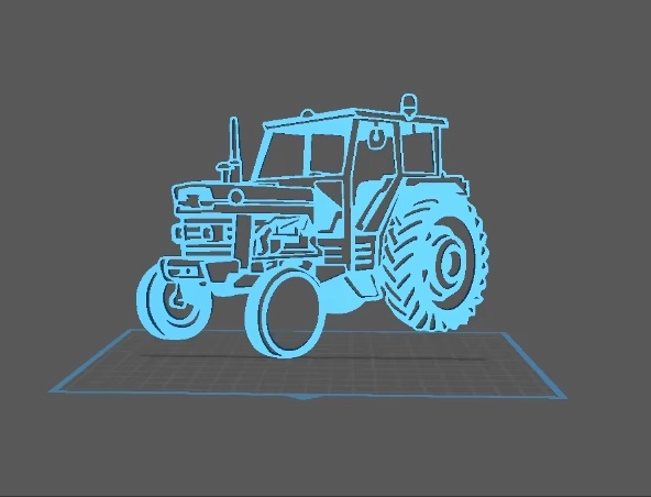 Tracteur - Massey Ferguson 188