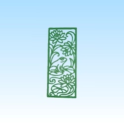 Wallart bookmark art nouveau frog