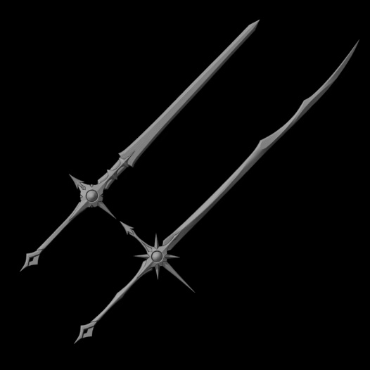 Pyrois - Swords - ZZZ Zenless Zone Zero Cosplay Prop-1