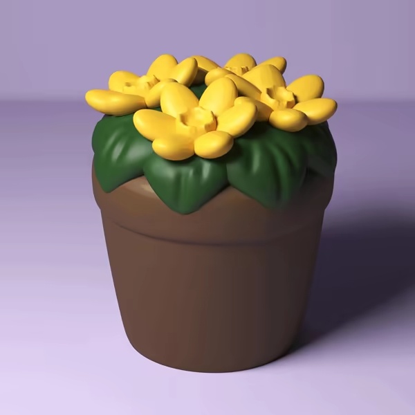 Potted Daffodil-0