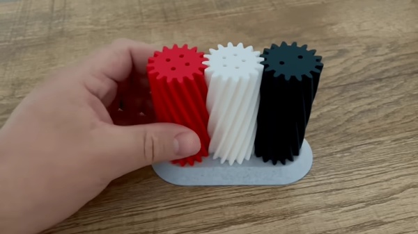 Mechanical salt, pepper and chilli shaker