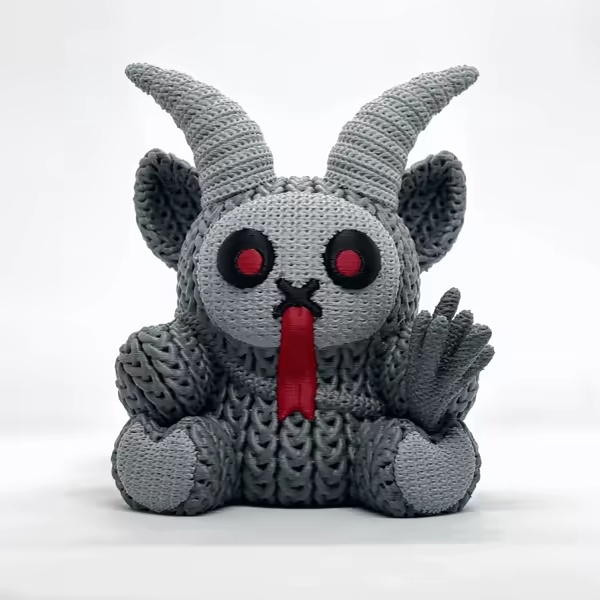 Knitted Krampus