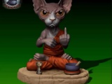 Sphynx Zen Karikatür-0