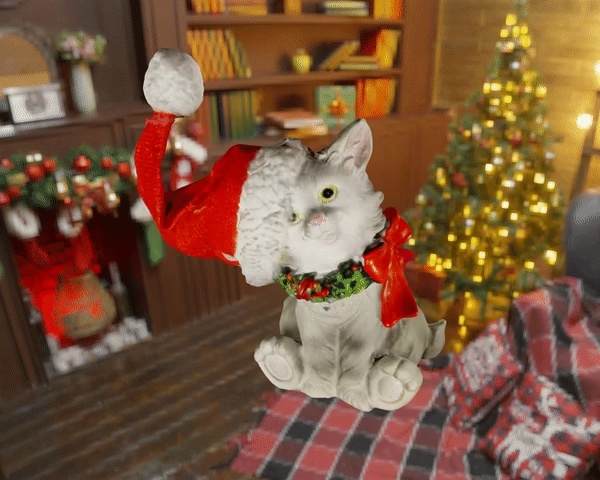 Christmas Cat-0
