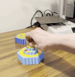 Emoji Hexcell Fidget Flexi Grids