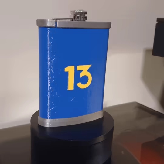 Fallout Vault 13 V2 Canteen Functional Prop