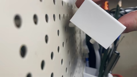 Simple PegBoard storage Organizer-2