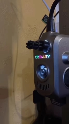 Minigun Creality HI extruder mod-3