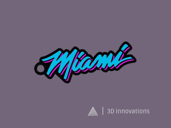 БРЕЛОК MIAMI HEAT