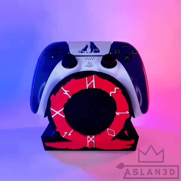 GOD OF WAR LOGO - CONTROLLER-HALTERUNG