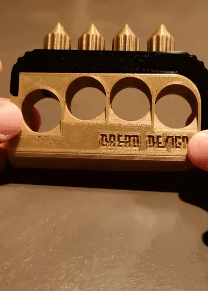 KNUCKS - Modular 3D printable plastic knuckles-0