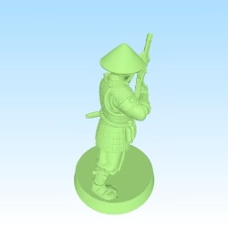 Ashigaru teppo standing-0