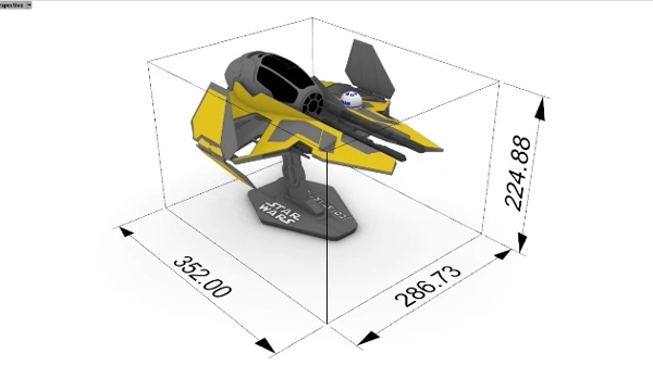 JEDI STARFIGHTER STAR WARS-0