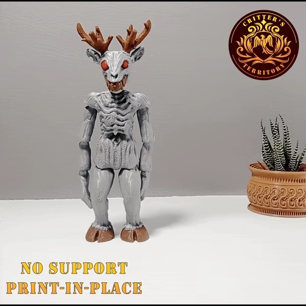 FLEXI WENDIGO SPÉCIAL HALLOWEEN | IMPRESSION EN PLACE