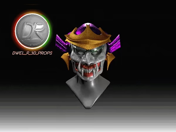 Joker Samurai Helmet -1