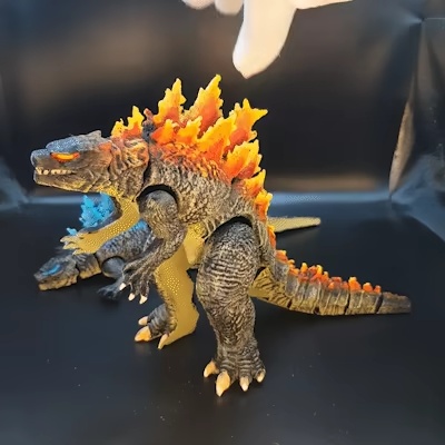 Burning Godzilla Naranja Godzilla King