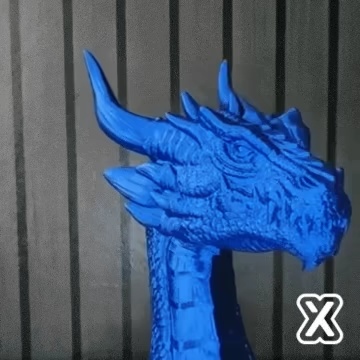 Dragon Head Telefonständer / Headset-Halter-0