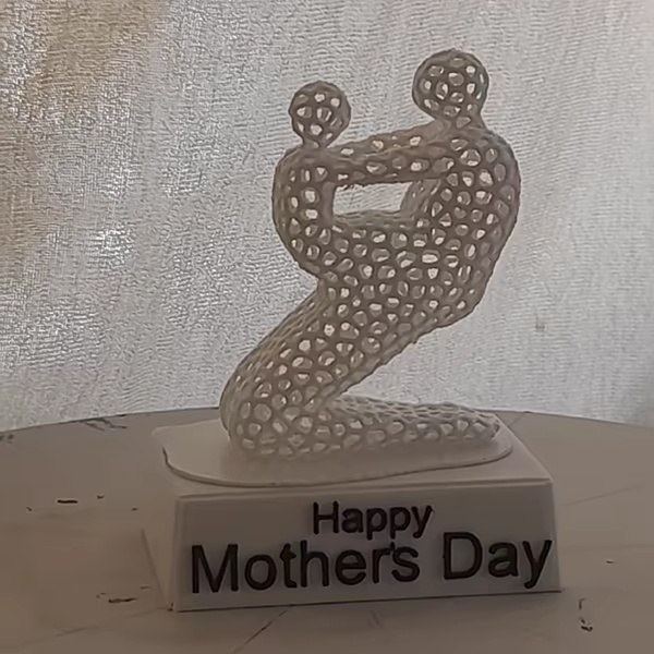 Happy Mother's Day, 3D Printed Gift-4