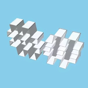 Sharp Symbol, nestable box (v1)-0