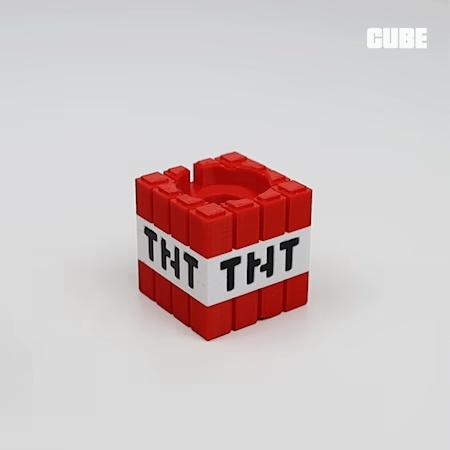 MINECRAFT TNT APPLE WATCH STANDI
