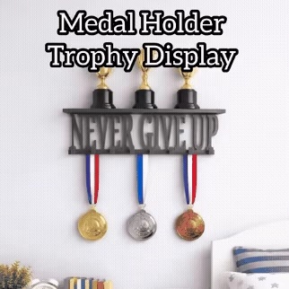 Medal Holder with Shelf