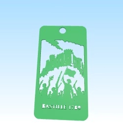 Bookmark bastille 1789