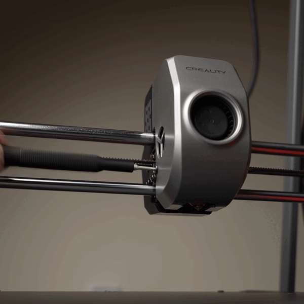 Cabeça de extrusão com maior fluxo de ar Creality Ender 3 V3 plus e V3-1