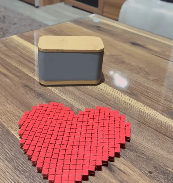 ARTICULATED HEART MAT / FLEXI COASTER (XXL-FORMAT)
