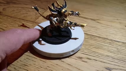 Küçük 85mm Döner Tabla Citadel Model Boya aracı &amp; Fotoğrafçılık-0