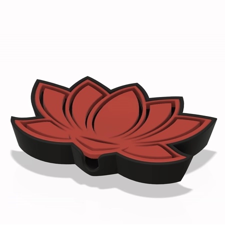 莲花造型皂盒