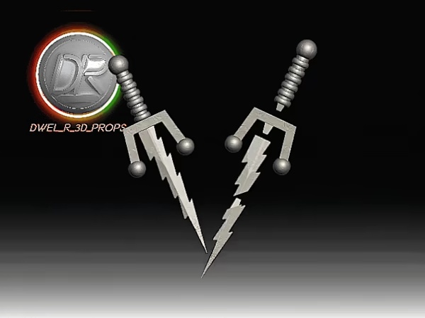 Raphael Frankenstein Sai weapons -2