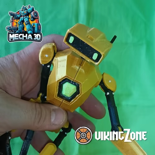 🚀✨関節可動式オリオンドリフトメカ – 関節可動式未来型3D