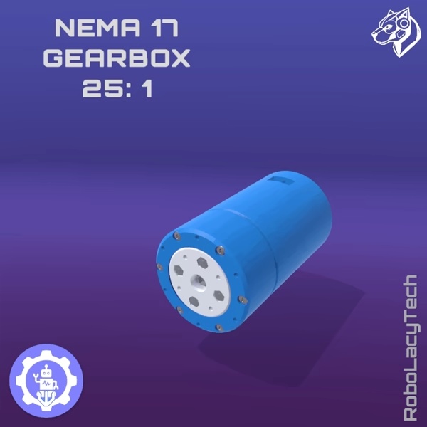 Nema 17 电机减速箱 25:1