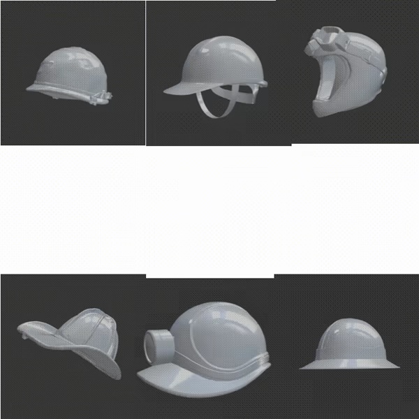 6 Construction Helmets – Printable 3D Hard Hats for Makers-0