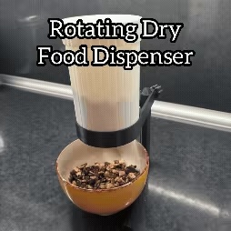 Dispensador Rotativo de Alimentos Secos