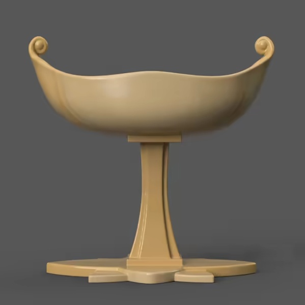 Elegante macetero - florero - urna - dulcero - candelabro