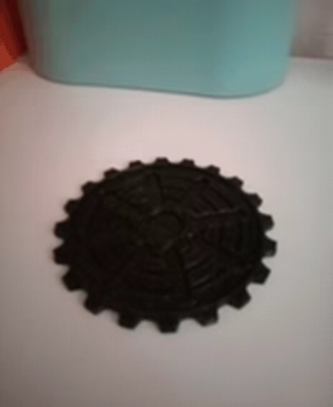 Gear shape coaster -0
