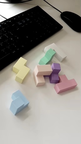 Puzzle Cube Brain-Teaser with Case-0